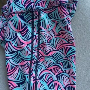 Lilly Pulitzer Luxletic Neptune Weekender Legging womens medium